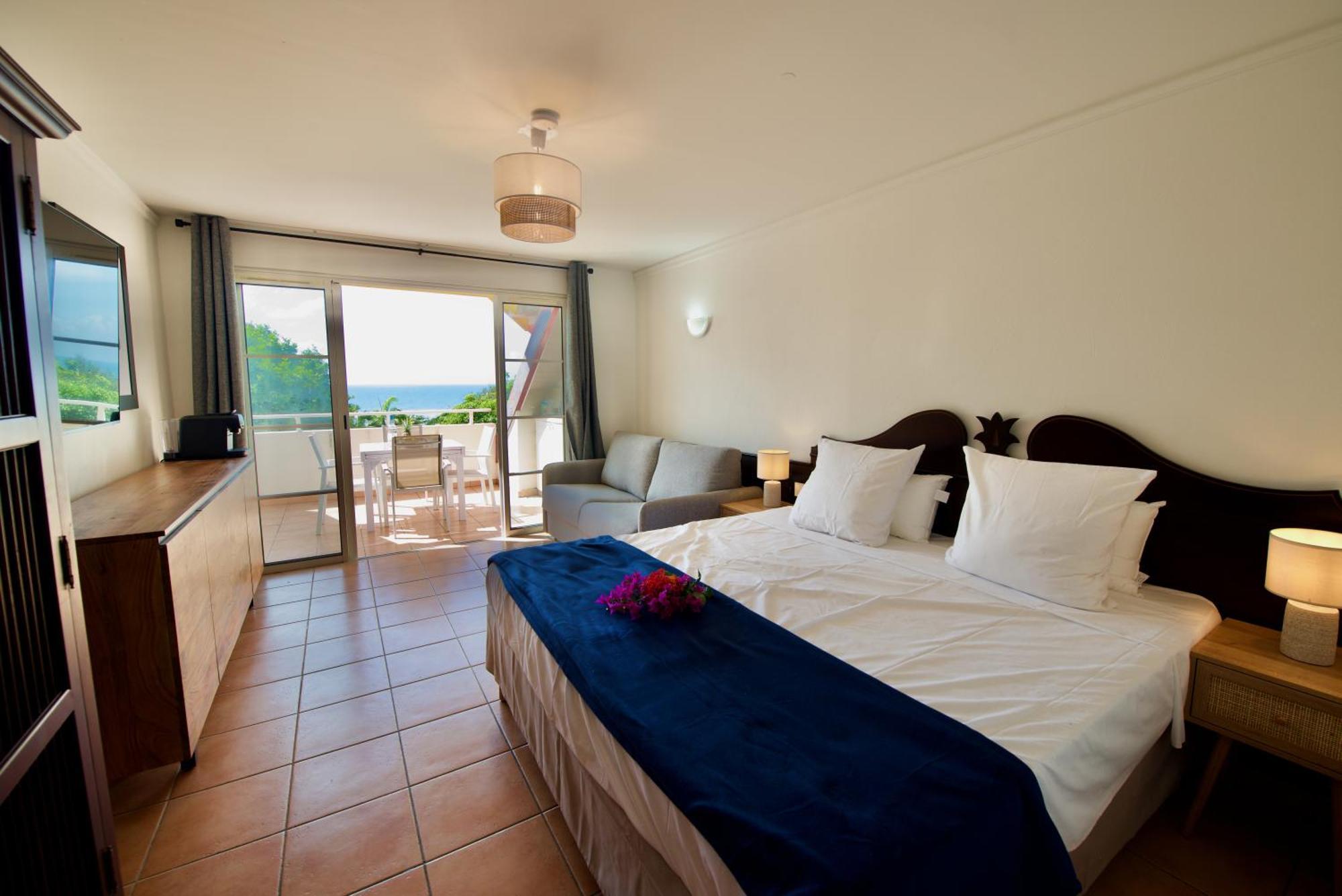Studio Olia A P&V - Plages, Piscines Et Vue Mer! Sainte-Anne  Exterior foto